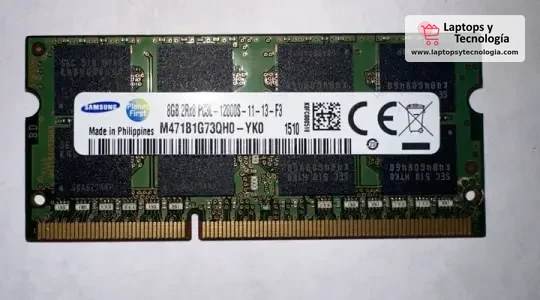 RAM DDR3 8GB 2Rx8 PC3L-12800S DDR3L 1600MHz 1.35V SODIMM 204-Pin Memory RAM