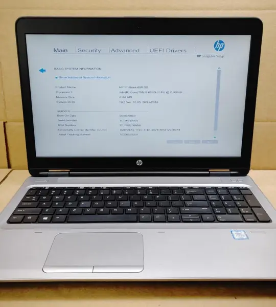 Laptop HP ProBook 650 G2 15.6" Intel i5-6200U 8GB 128SSD GB